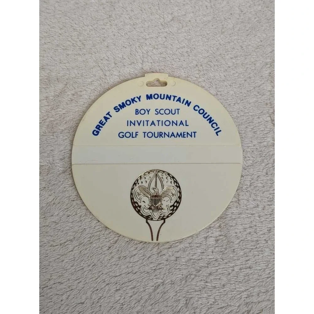Fox Den‎ Country Club Golf Tournament Bag Tag Great Smoky Mountain Boy Scout